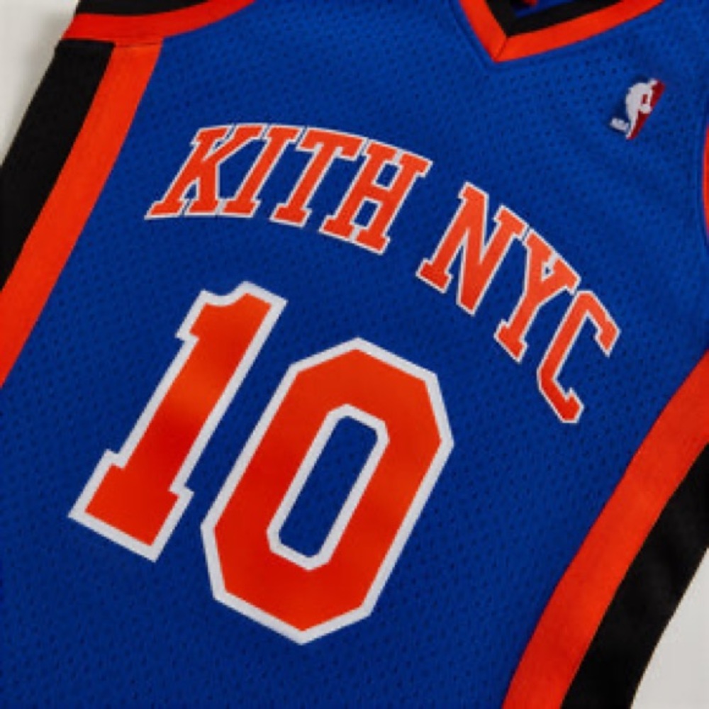 Kith & Mitchell & Ness for New York Knicks 10 Year Jersey